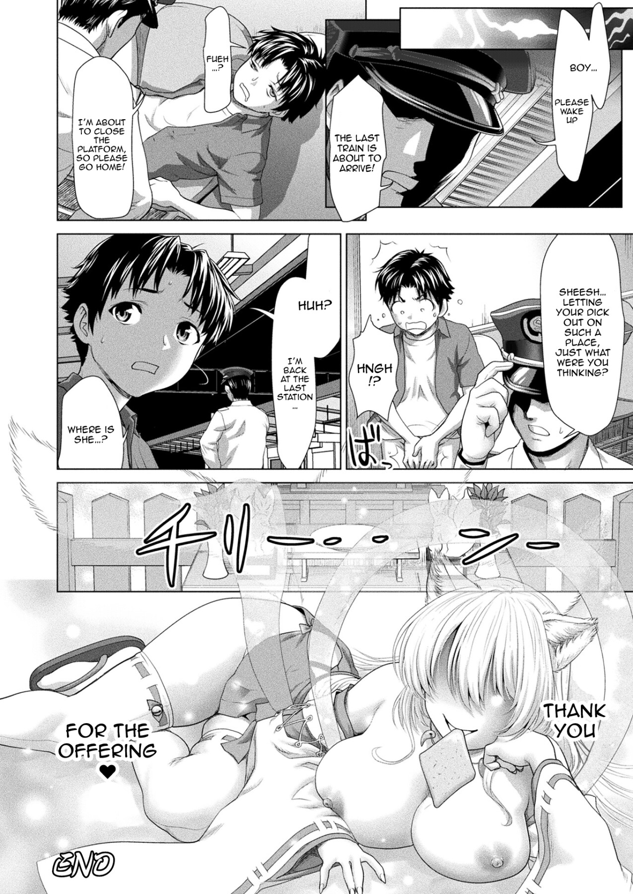 Hentai Manga Comic-Kitsune Station-Read-24